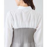 シャツドッキングペプラムニット | ROPE' PICNIC | 詳細画像26 