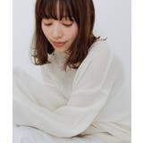 オフホワイト(15) | プチスパンコールメッシュニット | ROPE' PICNIC