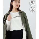 RENUロゴプリントロングTシャツ/UVカット・イージーケア | ROPE' PICNIC | 詳細画像1 