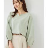 ランタンスリーブリップルカットトップス | ROPE' PICNIC | 詳細画像12 