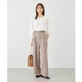 ランタンスリーブリップルカットトップス | ROPE' PICNIC | 詳細画像2 