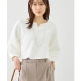 ランタンスリーブリップルカットトップス | ROPE' PICNIC | 詳細画像5 