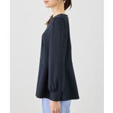 カットジョーゼットハートネックペプラムプルオーバー | ROPE' PICNIC | 詳細画像25 