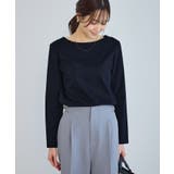 60シルケットボートネックジャケットインナー | ROPE' PICNIC | 詳細画像1 