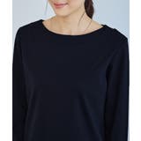 60シルケットボートネックジャケットインナー | ROPE' PICNIC | 詳細画像19 