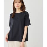 60シルケットボートネックハーフスリーブジャケットインナー | ROPE' PICNIC | 詳細画像11