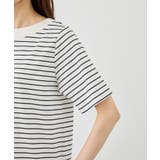 60シルケットボートネックハーフスリーブジャケットインナー | ROPE' PICNIC | 詳細画像34