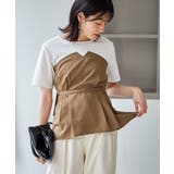 【ちゃんと+かわいい保証】エアリーリネンライク ドッキングカットトップス UVケ… | ROPE' PICNIC | 詳細画像8 