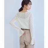 ベルスリーブレースカットトップス | ROPE' PICNIC | 詳細画像16 