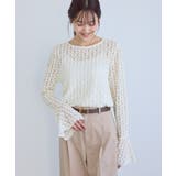 キナリ(16) | ベルスリーブレースカットトップス | ROPE' PICNIC