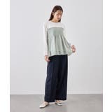 シャーリングビスチェ風ドッキングロングスリーブカットソー/リンクコーデ | ROPE' PICNIC | 詳細画像17 