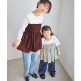 シャーリングビスチェ風ドッキングロングスリーブカットソー/リンクコーデ | ROPE' PICNIC | 詳細画像23 