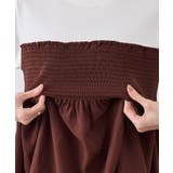 シャーリングビスチェ風ドッキングロングスリーブカットソー/リンクコーデ | ROPE' PICNIC | 詳細画像30 