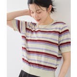 マルチボーダーニット | ROPE' PICNIC | 詳細画像7 