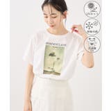ホワイト系(12) | RENUロゴ＆フォトアソートプリントTシャツ UVカット 接触冷感 | ROPE' PICNIC
