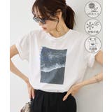 ホワイト系(14) | RENUロゴ&フォトアソートプリントTシャツ UVカット 接触冷感 | ROPE' PICNIC