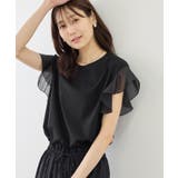 70シルケットシアーフリルスリーブトップス/UVカット・接触冷感 | ROPE' PICNIC | 詳細画像6