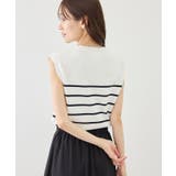 八方映えニット ゼロスリーブニットプルオーバー UVカット | ROPE' PICNIC | 詳細画像19 
