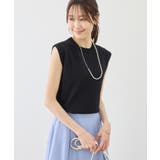 八方映えニット ゼロスリーブニットプルオーバー UVカット | ROPE' PICNIC | 詳細画像4 