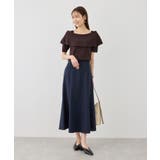 八方映えニット ハーフスリーブケープニットプルオーバー UVカット | ROPE' PICNIC | 詳細画像21