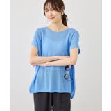 プチスパンコールフレンチスリーブメッシュニット | ROPE' PICNIC | 詳細画像23