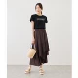 パール付きロゴTシャツ/UVカット・接触冷感・汗染み防止 | ROPE' PICNIC | 詳細画像14