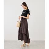 パール付きロゴTシャツ/UVカット・接触冷感・汗染み防止 | ROPE' PICNIC | 詳細画像15