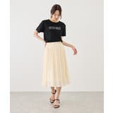 パール付きロゴTシャツ/UVカット・接触冷感・汗染み防止 | ROPE' PICNIC | 詳細画像2