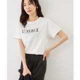 パール付きロゴTシャツ/UVカット・接触冷感・汗染み防止 | ROPE' PICNIC | 詳細画像20