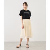 パール付きロゴTシャツ/UVカット・接触冷感・汗染み防止 | ROPE' PICNIC | 詳細画像3