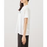 パール付きロゴTシャツ/UVカット・接触冷感・汗染み防止 | ROPE' PICNIC | 詳細画像31
