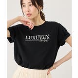 パール付きロゴTシャツ/UVカット・接触冷感・汗染み防止 | ROPE' PICNIC | 詳細画像7