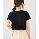パール付きロゴTシャツ/UVカット・接触冷感・汗染み防止 | ROPE' PICNIC | 詳細画像8