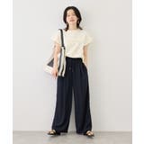 フリルスリーブロゴTシャツ/接触冷感・汗染み防止 | ROPE' PICNIC | 詳細画像10