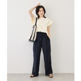 フリルスリーブロゴTシャツ/接触冷感・汗染み防止 | ROPE' PICNIC | 詳細画像11