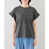 フリルスリーブロゴTシャツ/接触冷感・汗染み防止 | ROPE' PICNIC | 詳細画像26