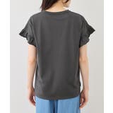 フリルスリーブロゴTシャツ/接触冷感・汗染み防止 | ROPE' PICNIC | 詳細画像28