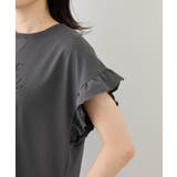 フリルスリーブロゴTシャツ/接触冷感・汗染み防止 | ROPE' PICNIC | 詳細画像30