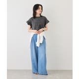 フリルスリーブロゴTシャツ/接触冷感・汗染み防止 | ROPE' PICNIC | 詳細画像4