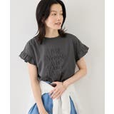 フリルスリーブロゴTシャツ/接触冷感・汗染み防止 | ROPE' PICNIC | 詳細画像5