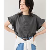 フリルスリーブロゴTシャツ/接触冷感・汗染み防止 | ROPE' PICNIC | 詳細画像7