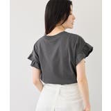 フリルスリーブロゴTシャツ/接触冷感・汗染み防止 | ROPE' PICNIC | 詳細画像8