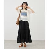 フォトプリントニットTシャツ | ROPE' PICNIC | 詳細画像4