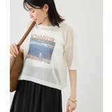 フォトプリントニットTシャツ | ROPE' PICNIC | 詳細画像7