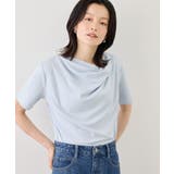 ハーフスリーブドレープカットトップス | ROPE' PICNIC | 詳細画像18