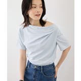 ハーフスリーブドレープカットトップス | ROPE' PICNIC | 詳細画像19