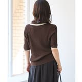 【ちゃんと+かわいい保証】シャーベットニットミニケーブルポロカラーニット UVケ… | ROPE' PICNIC | 詳細画像10 