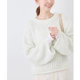 【emur/エミュール】フェザーラメメッシュ編みニット | ROPE' PICNIC | 詳細画像11 