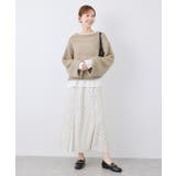 【emur/エミュール】フェザーラメメッシュ編みニット | ROPE' PICNIC | 詳細画像13 