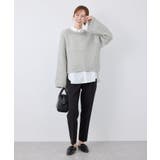 【emur/エミュール】フェザーラメメッシュ編みニット | ROPE' PICNIC | 詳細画像2 